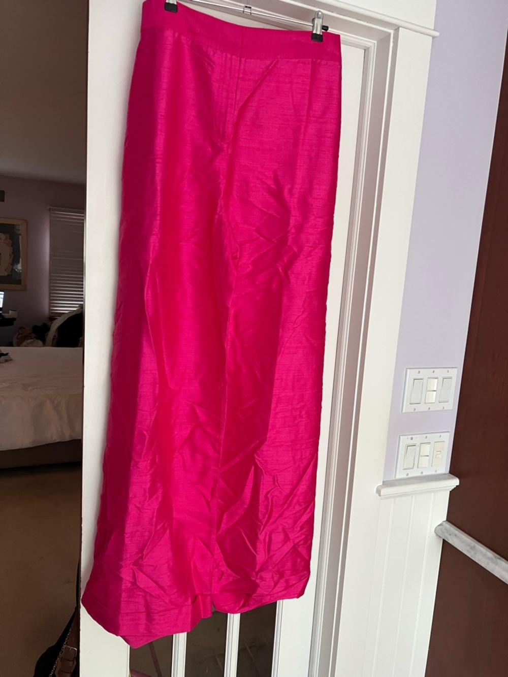 Julia Amory Julia pants in Magenta nwt size l